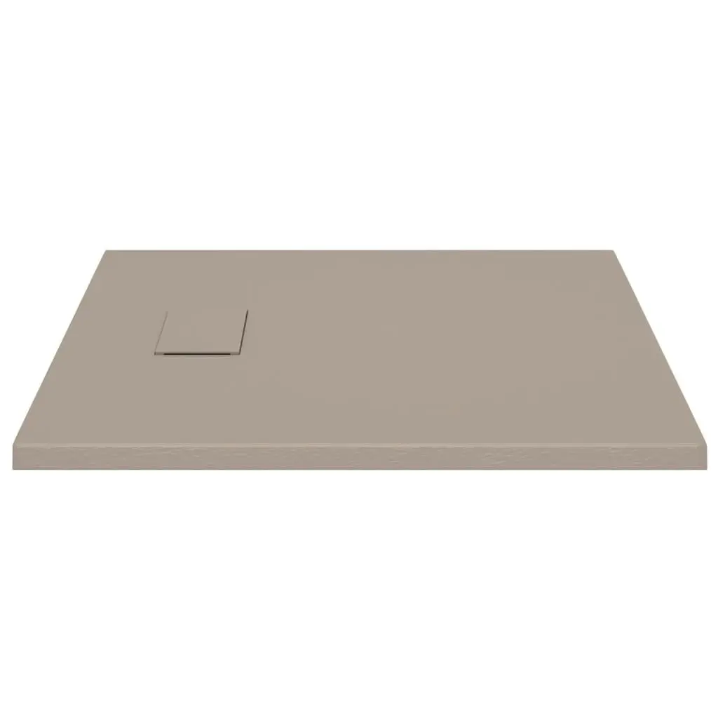 Shower Base Tray SMC Brown 90x90 cm 148925