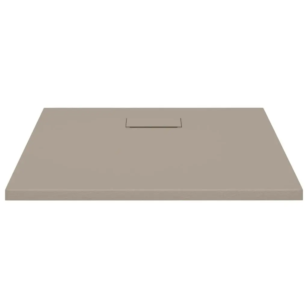 Shower Base Tray SMC Brown 90x90 cm 148925