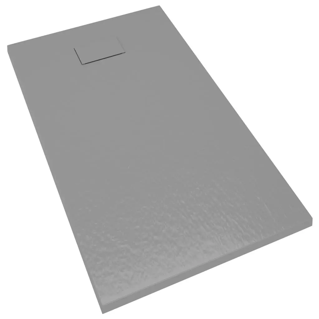 Shower Base Tray SMC Grey 120x70 cm 148936