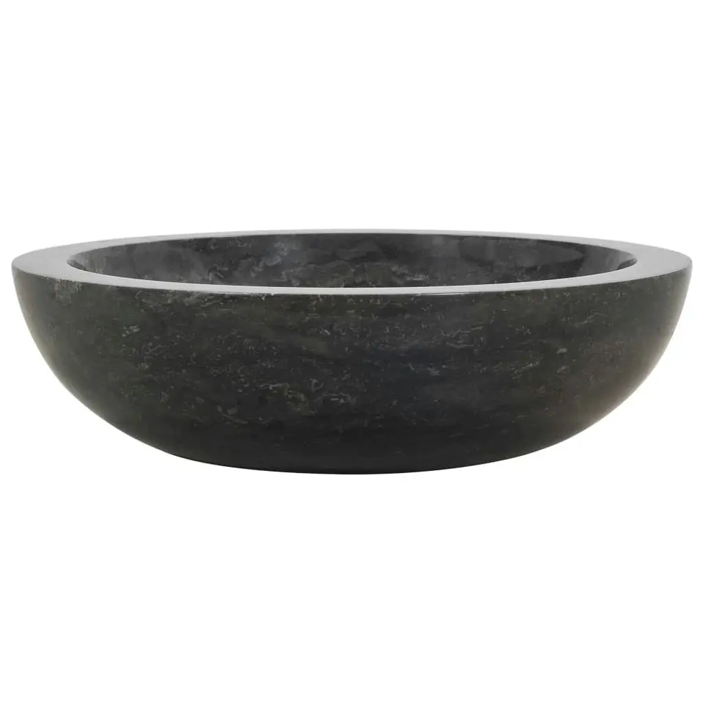 Sink 40x12 cm Marble Black 142774