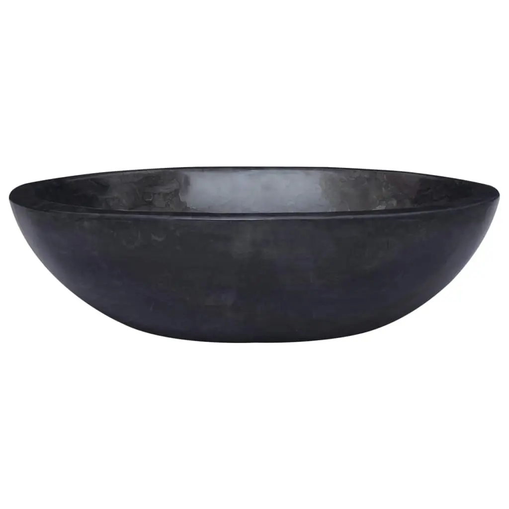 Sink Black 53x40x15 cm Marble 149172