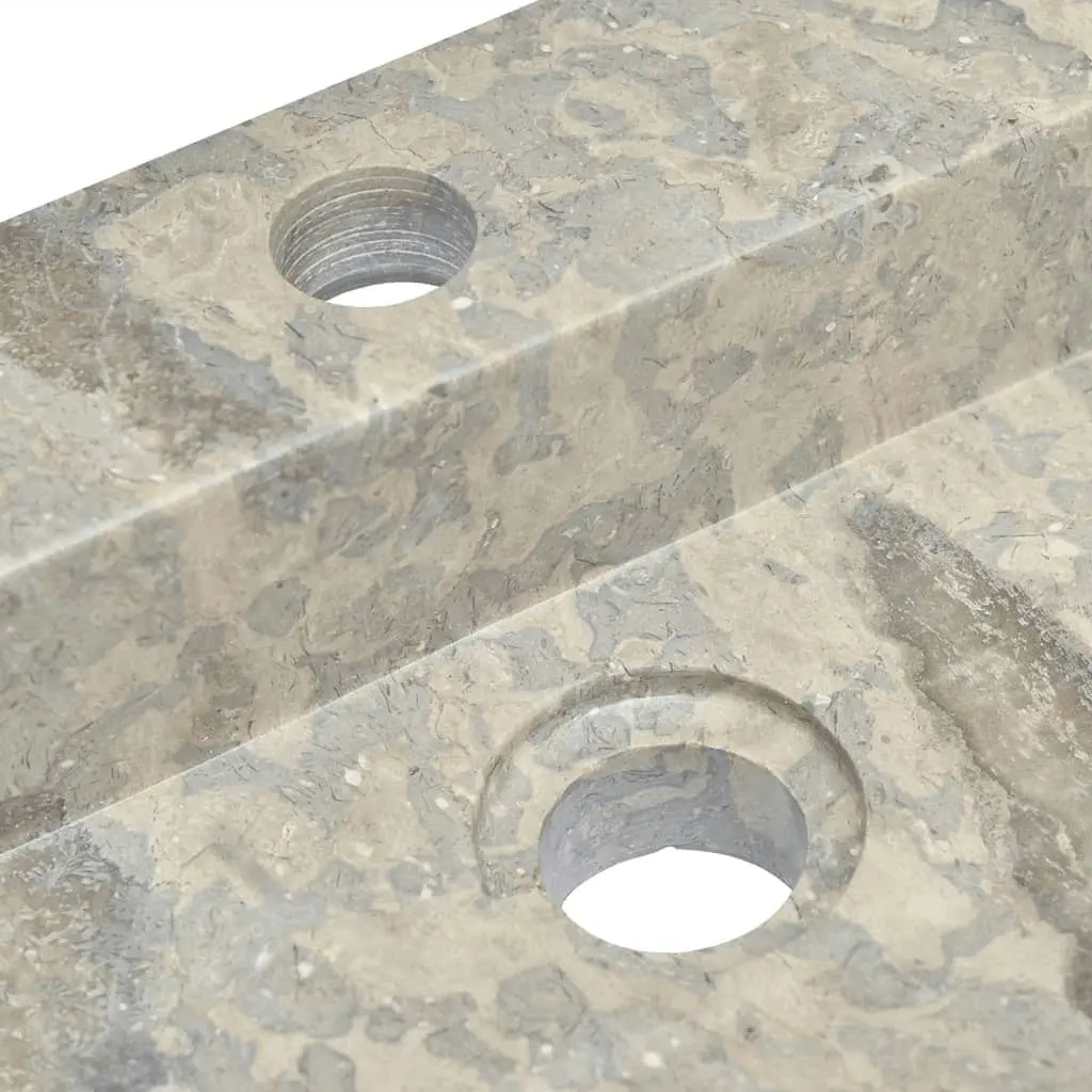 Sink Grey 58x39x10 cm Marble 149161