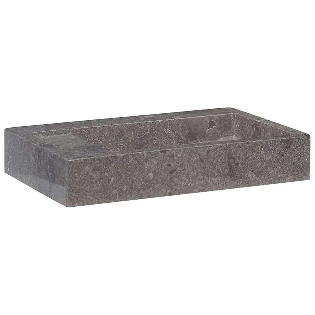 Sink Grey 58x39x10 cm Marble 149161