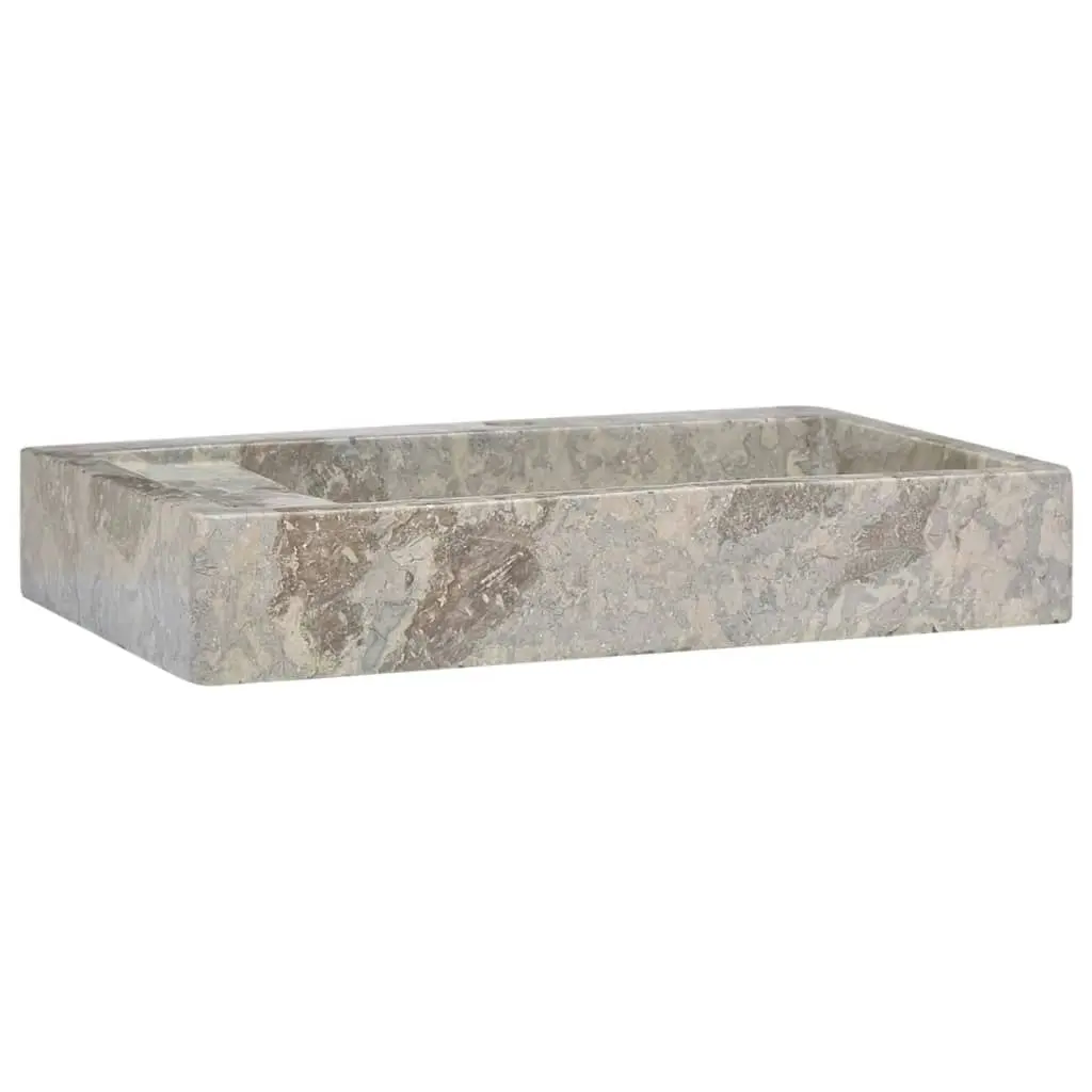 Sink Grey 58x39x10 cm Marble 149161