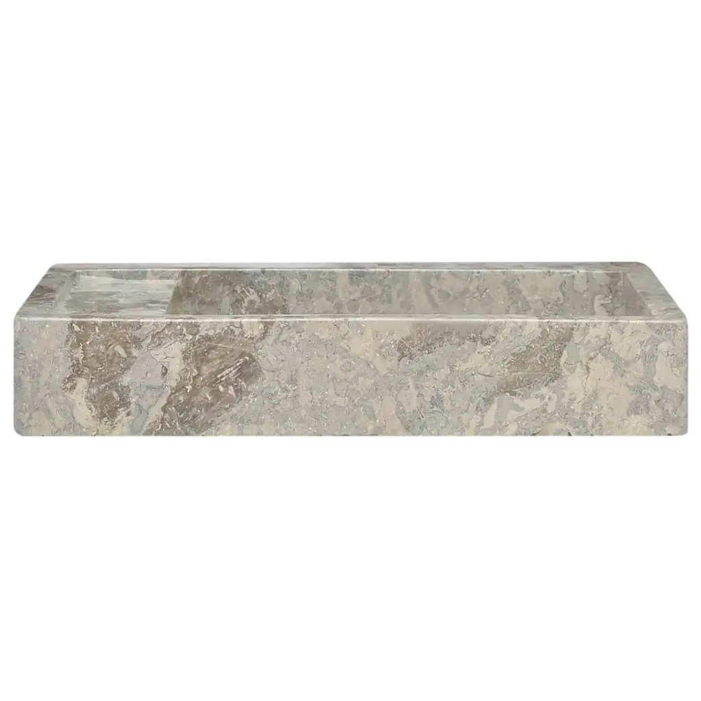 Sink Grey 58x39x10 cm Marble 149161