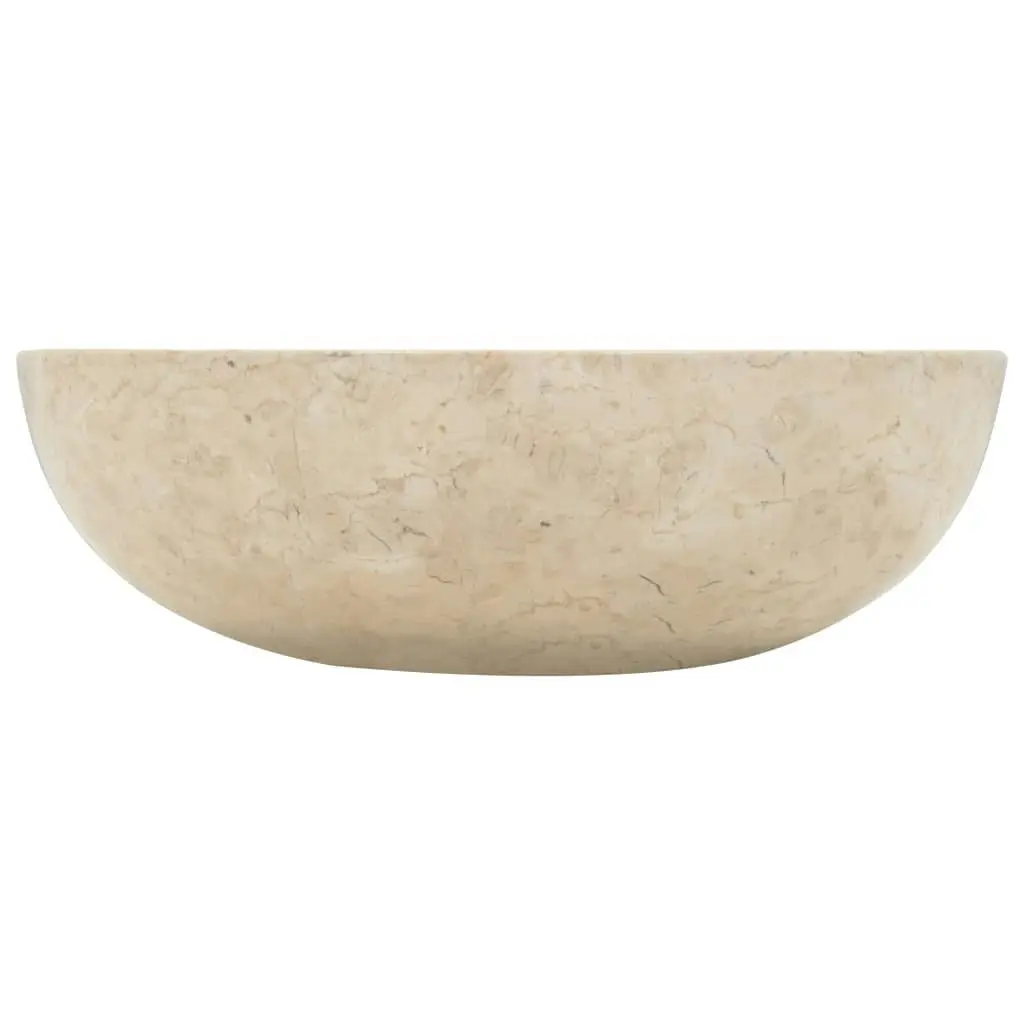 Sink 40x12 cm Marble Cream 142775