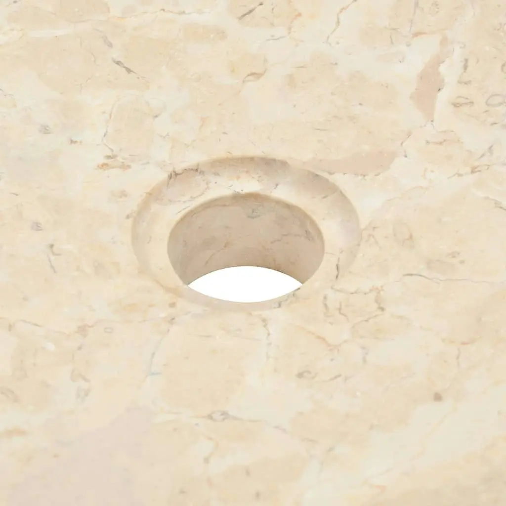 Sink 40x12 cm Marble Cream 142775