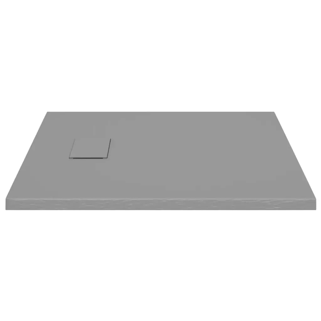 Shower Base Tray SMC Grey 90x90 cm 148933