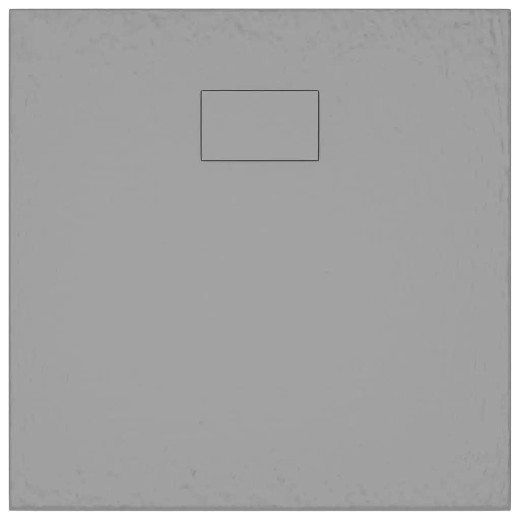 Shower Base Tray SMC Grey 90x90 cm 148933