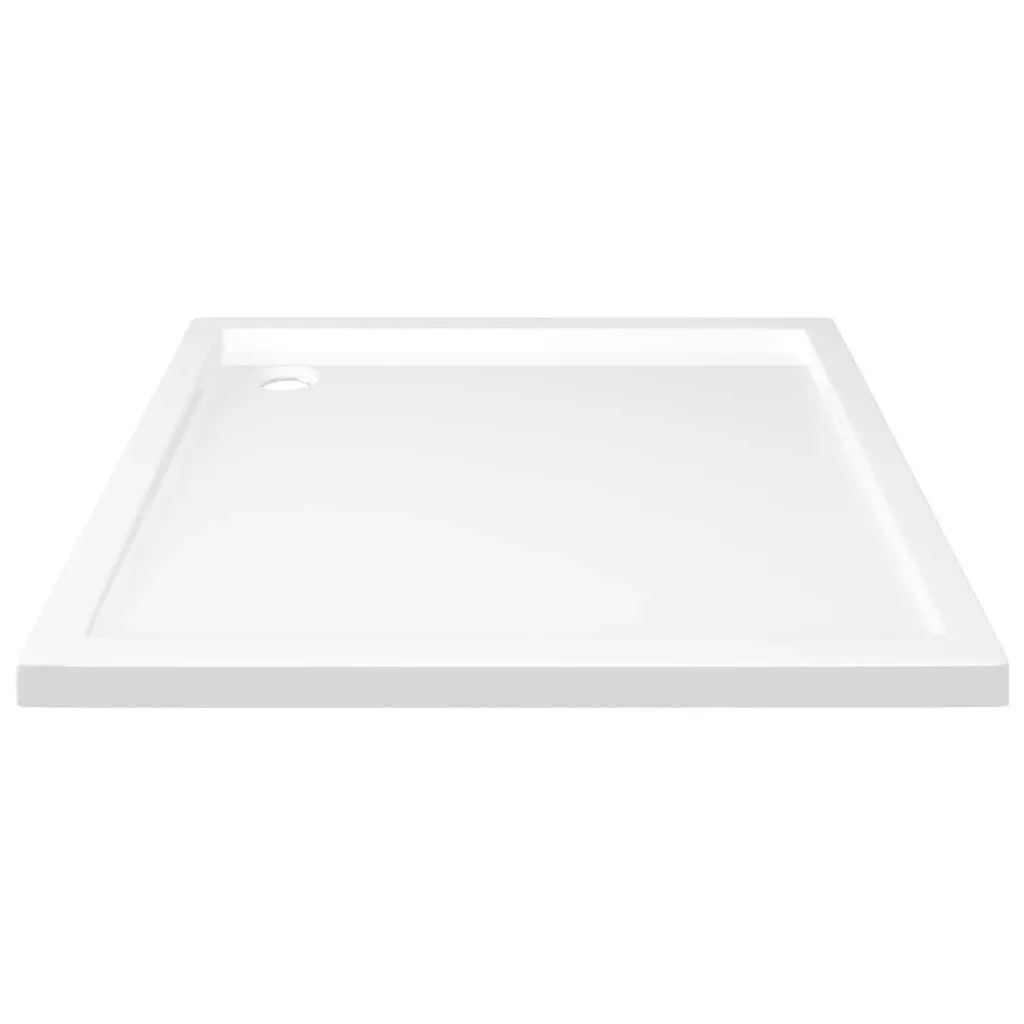 Square ABS Shower Base Tray White 80x80 cm 148907