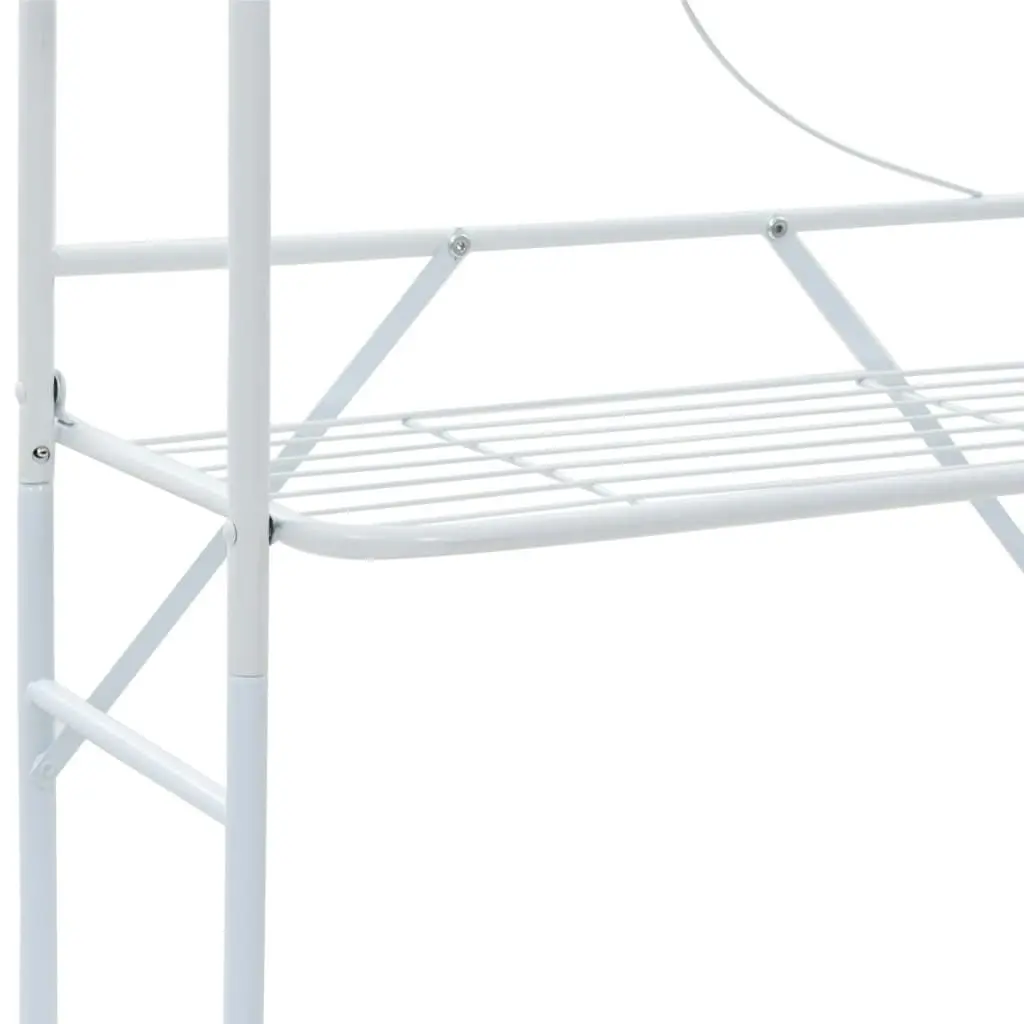 Toilet Rack White 60x33x174 cm 246723