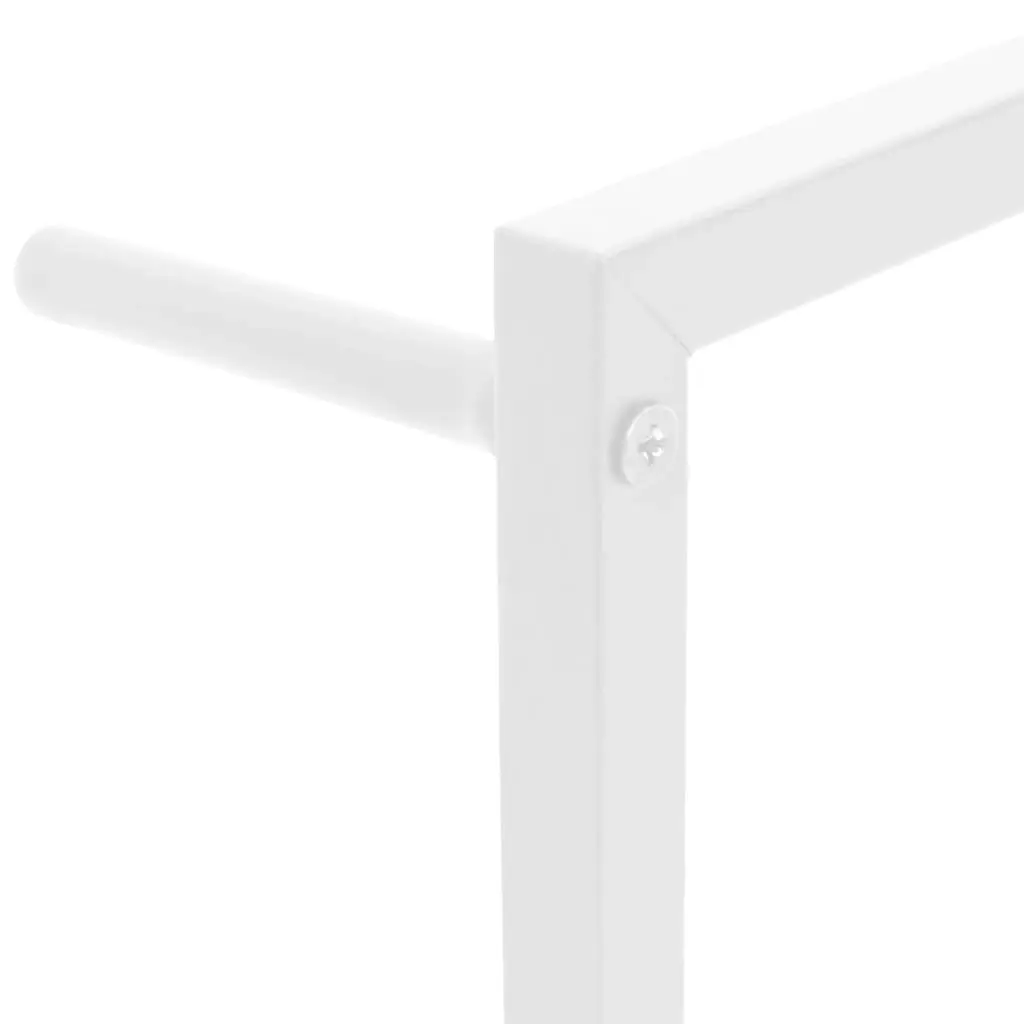 Towel Rack White 45x10x115 cm Steel 336119