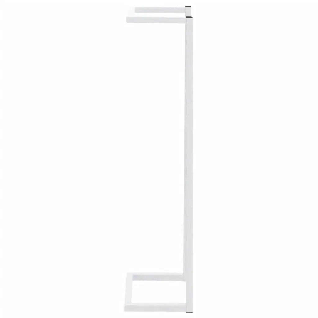 Towel Rack White 25x20x95 cm Steel 336117