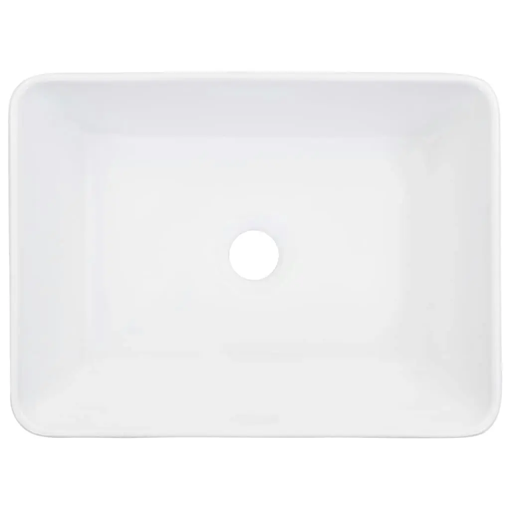 Wash Basin 40x30x13 cm Ceramic White 143919