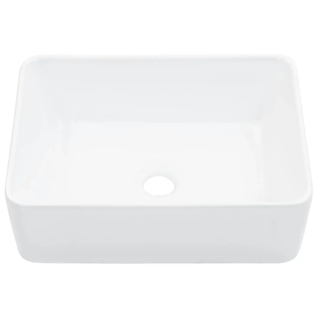 Wash Basin 40x30x13 cm Ceramic White 143919