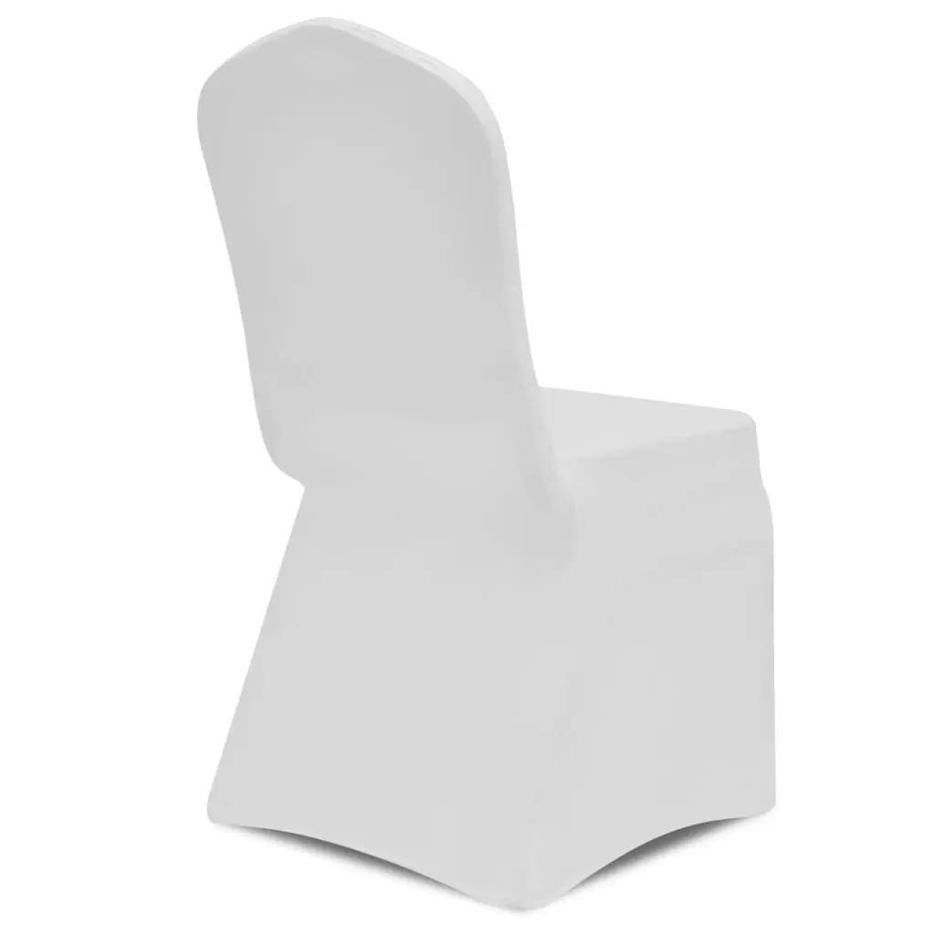 100 pcs Stretch Chair Covers White 274765