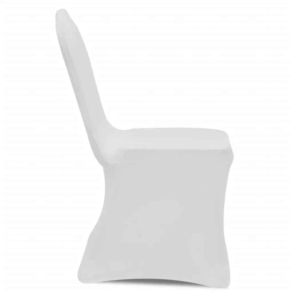 100 pcs Stretch Chair Covers White 274765