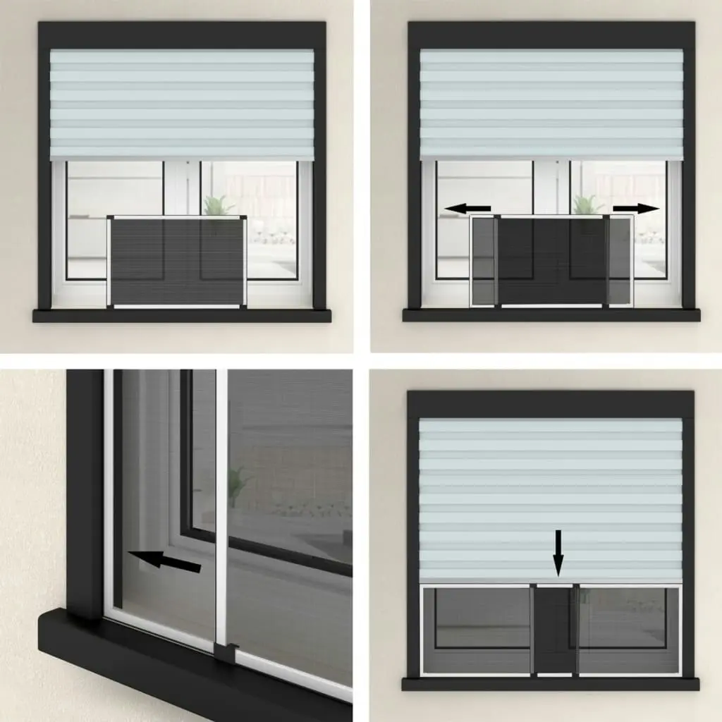 Extendable Insect Screen for Windows White (100-193)x75 cm 149041