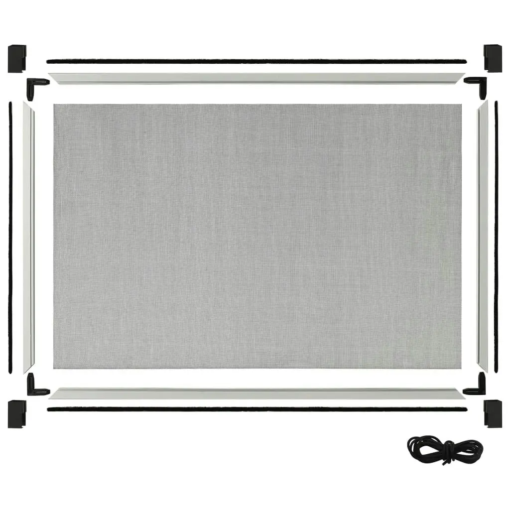 Extendable Insect Screen for Windows White (100-193)x75 cm 149041