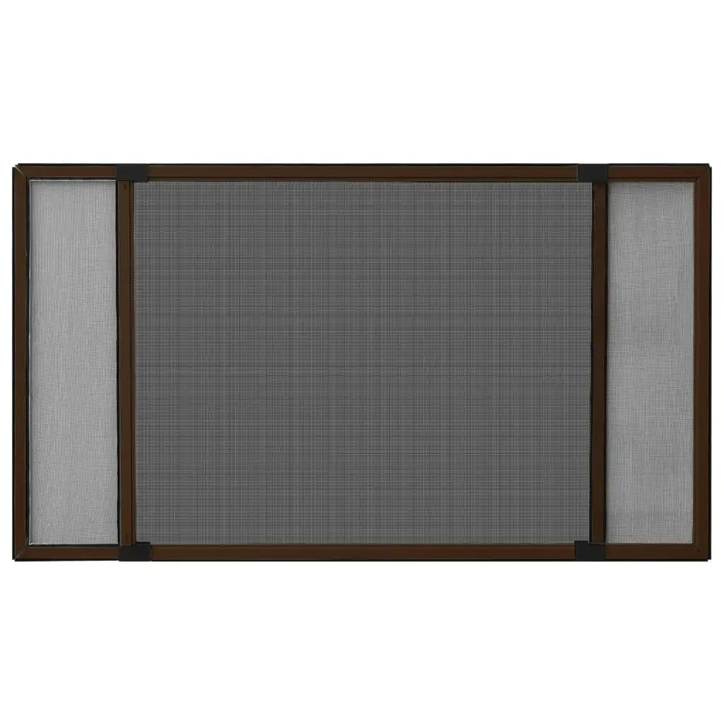 Extendable Insect Screen for Windows Brown (100-193)x75 cm 149042