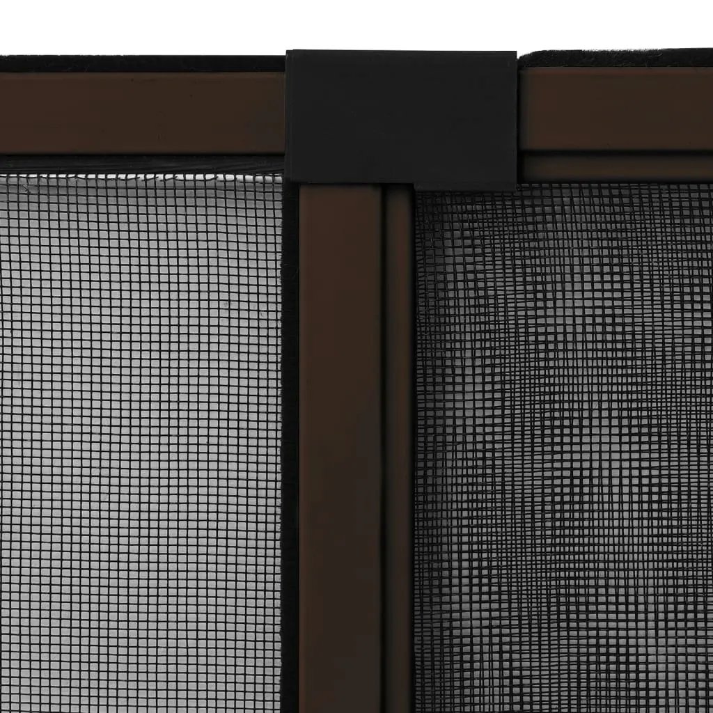 Extendable Insect Screen for Windows Brown (100-193)x75 cm 149042