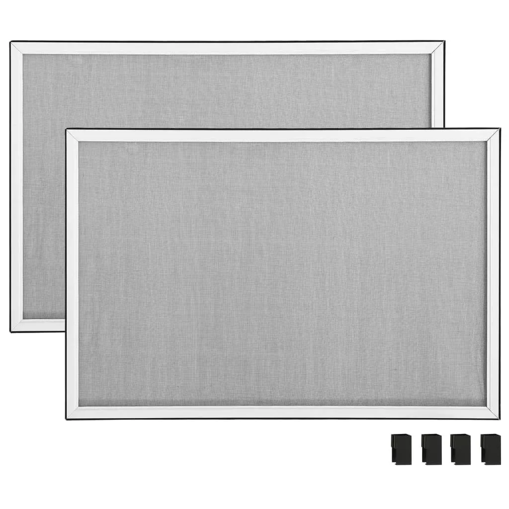 Extendable Insect Screen for Windows White (75-143)x50 cm 149038