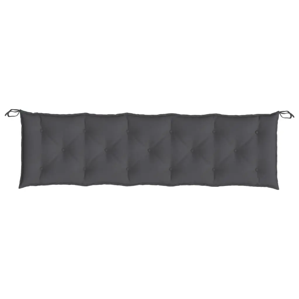 Garden Bench Cushion Anthracite 180x50x7 cm Oxford Fabric 361621