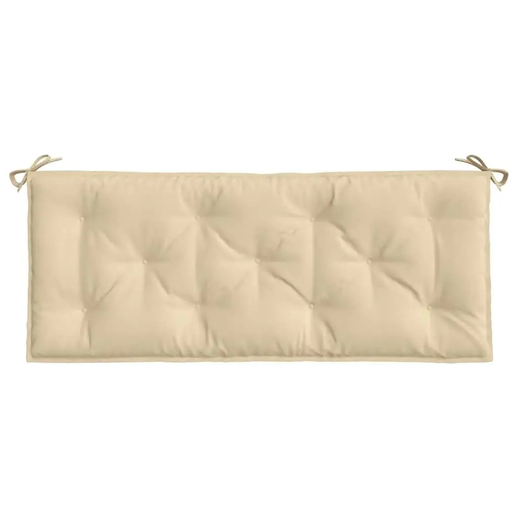 Garden Bench Cushion Beige 120x50x7 cm Oxford Fabric 361586