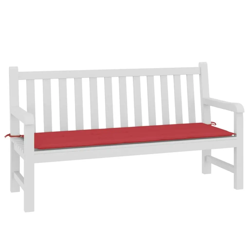 Garden Bench Cushion Red 150x50x3 cm Oxford Fabric 43211