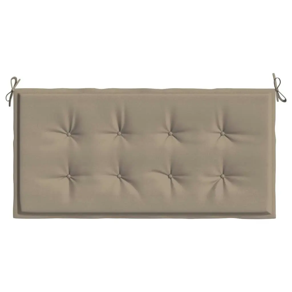 Garden Bench Cushion Taupe 120x50x3 cm Oxford Fabric 47622