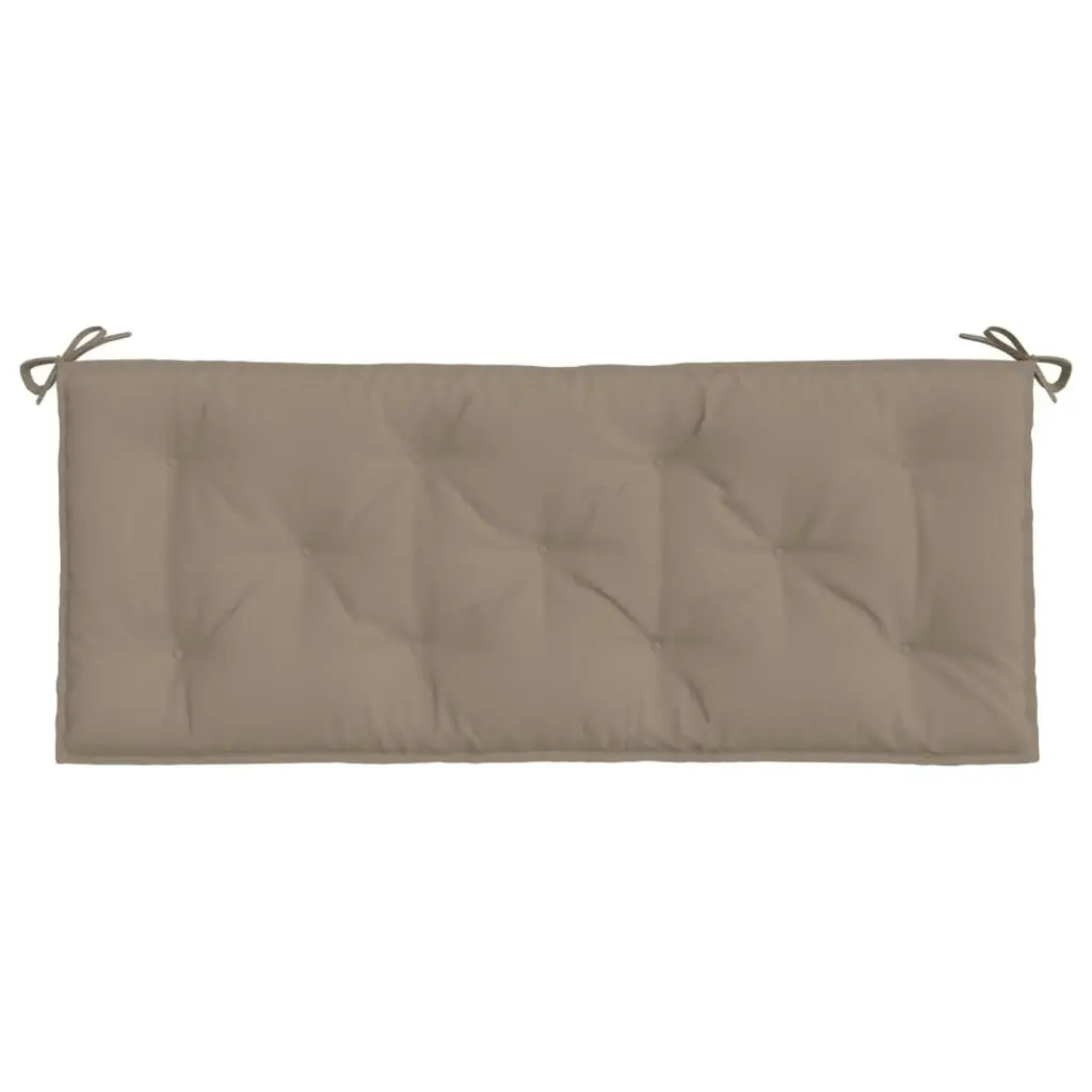 Garden Bench Cushion Taupe 120x50x7 cm Oxford Fabric 361591