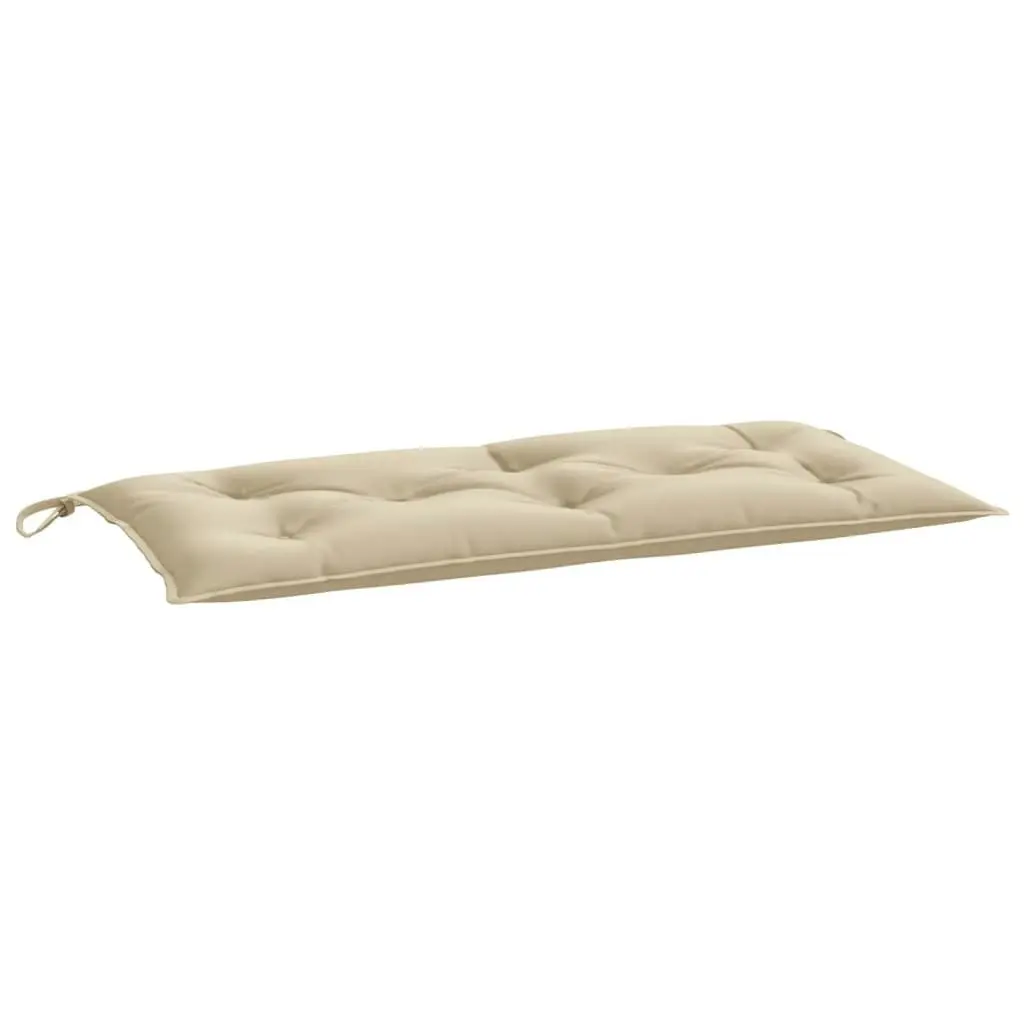 Garden Bench Cushions 2 pcs Beige 100x50x7 cm Oxford Fabric 361662