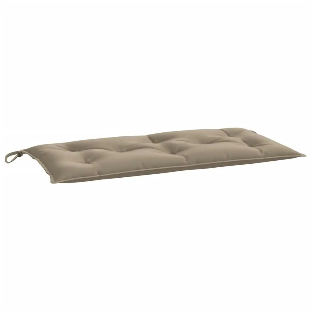 Garden Bench Cushions 2 pcs Taupe 100x50x7 cm Oxford Fabric 361667