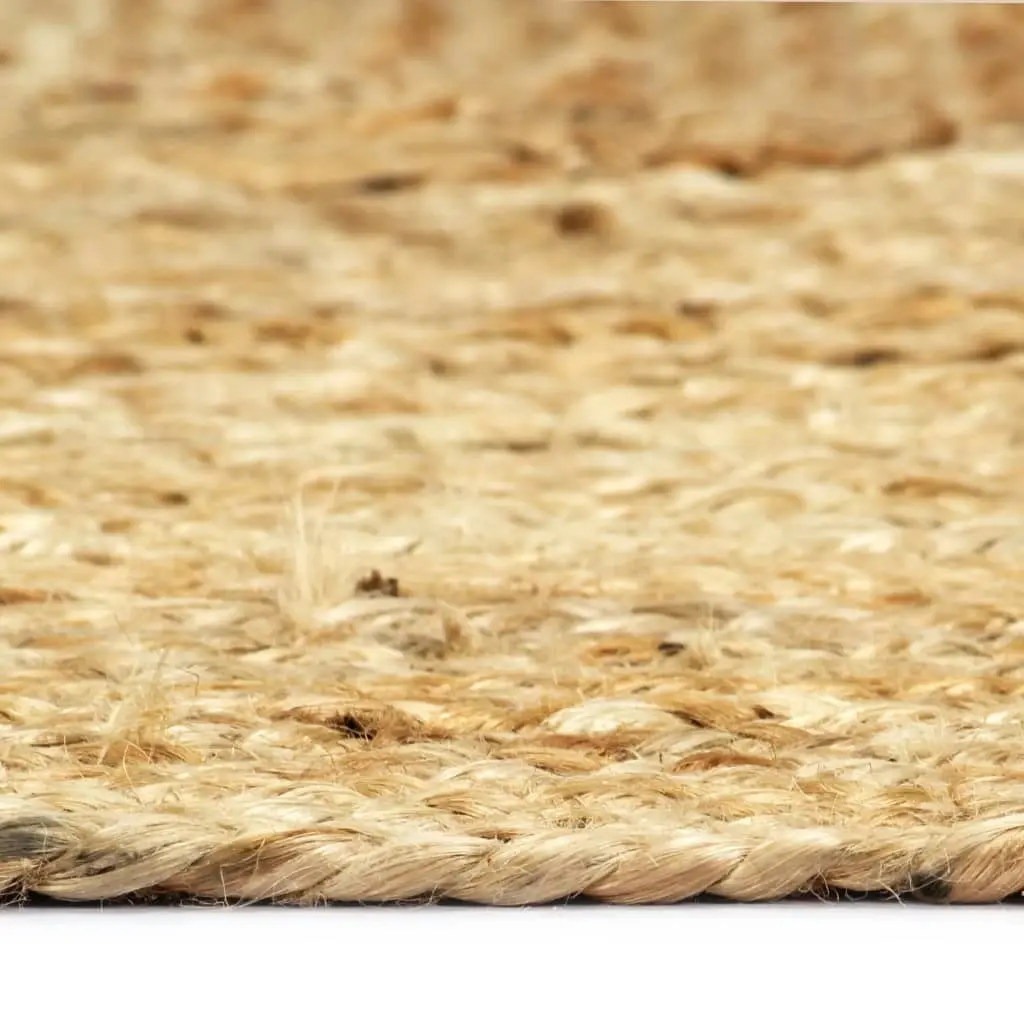 Handmade Rug Jute Natural 160x230 cm 133730