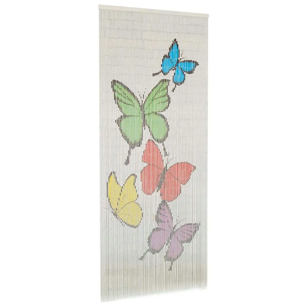 Insect Door Curtain Bamboo 90x200 cm 45738