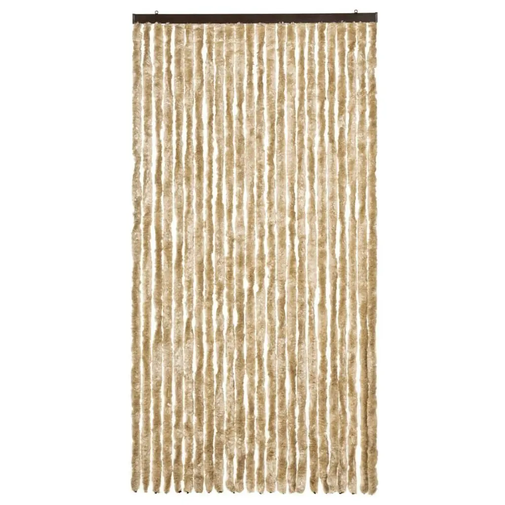 Insect Curtain Beige 100x220 cm Chenille 284284