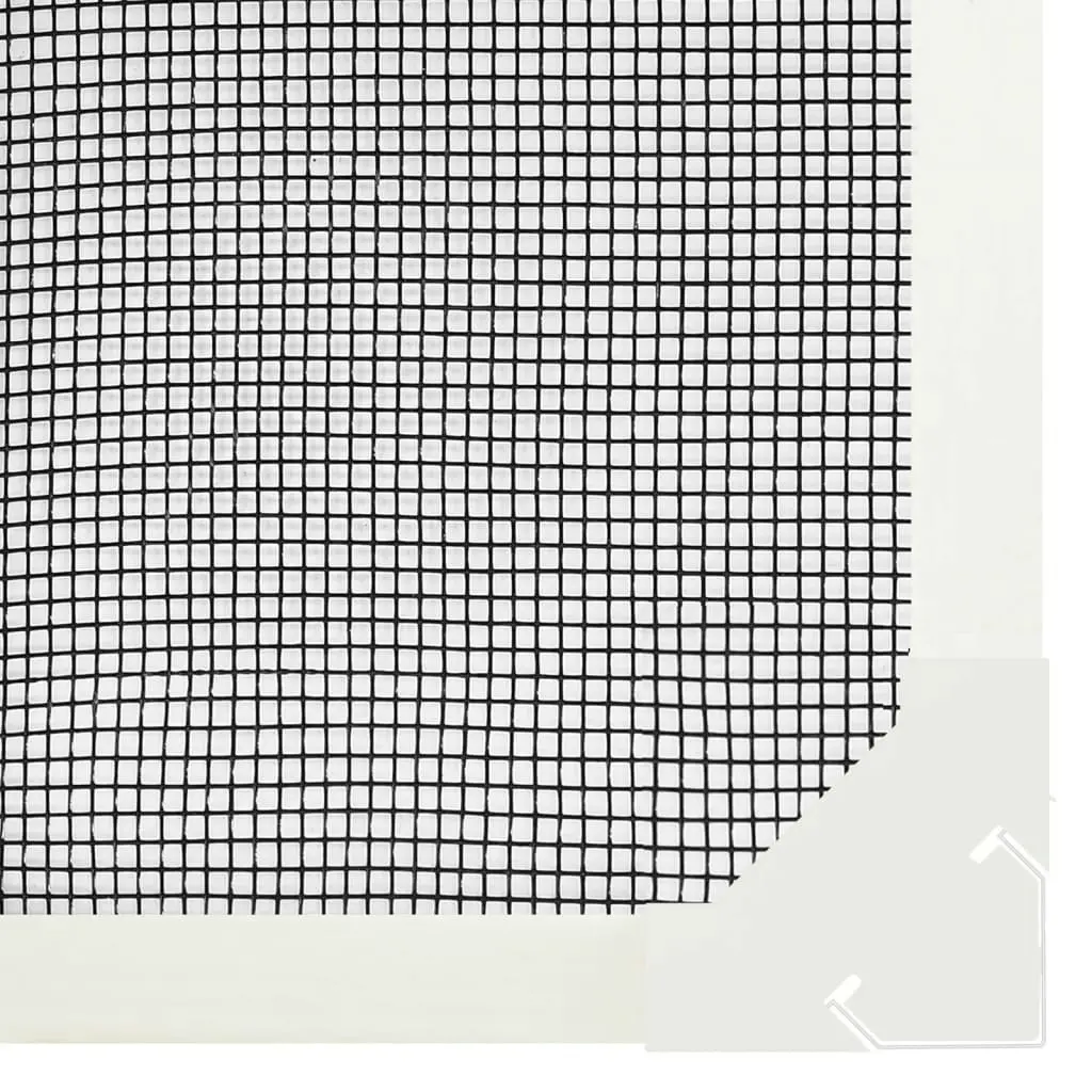 Magnetic Insect Screen for Windows White 120x140 cm 153853