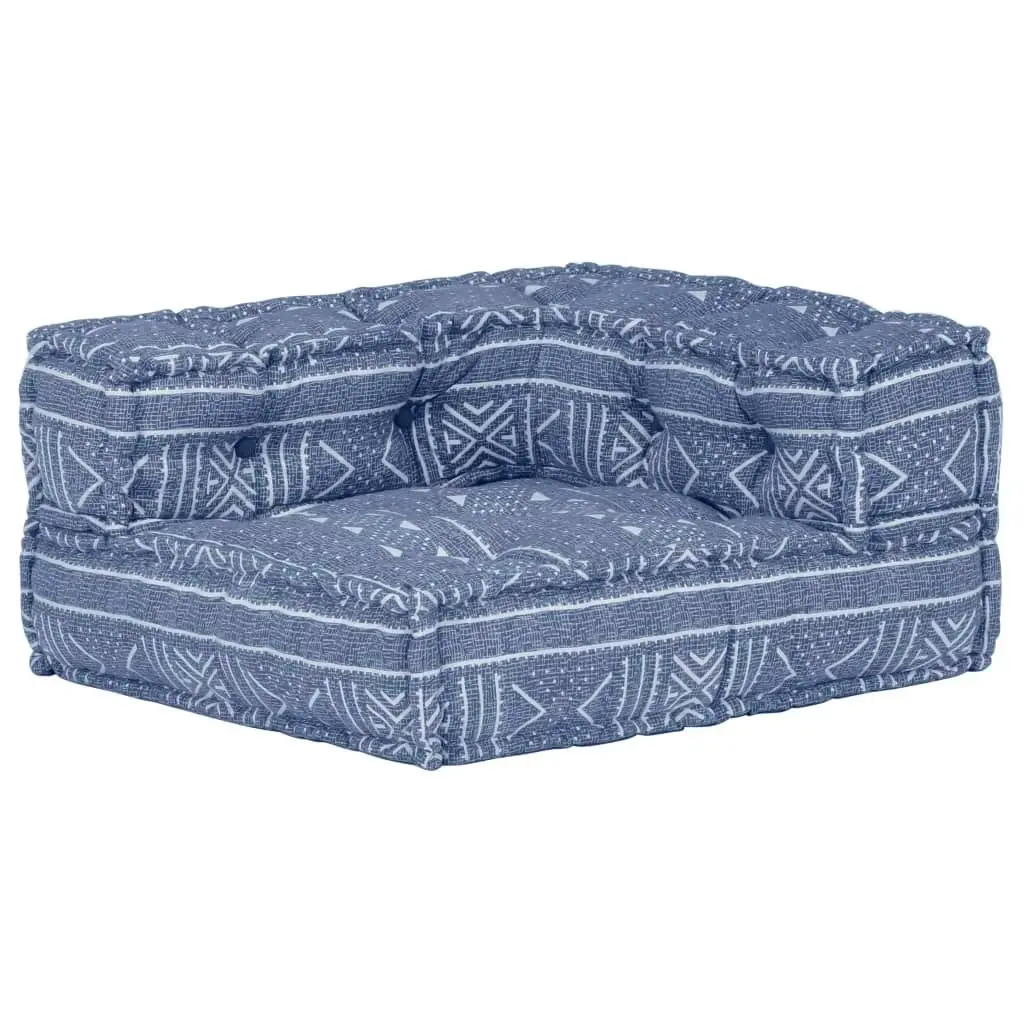 Modular Pouffe Indigo Fabric 287701