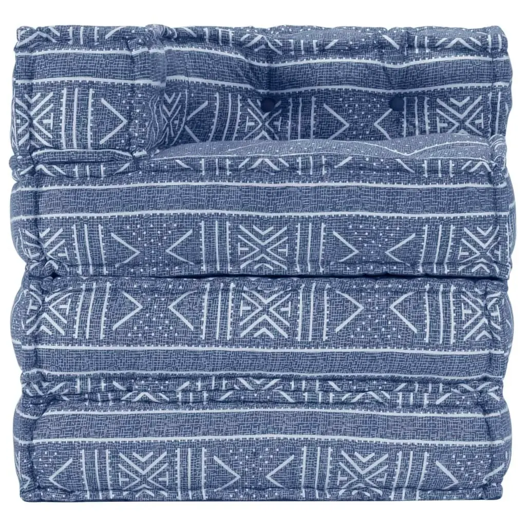 Modular Pouffe Indigo Fabric 287701