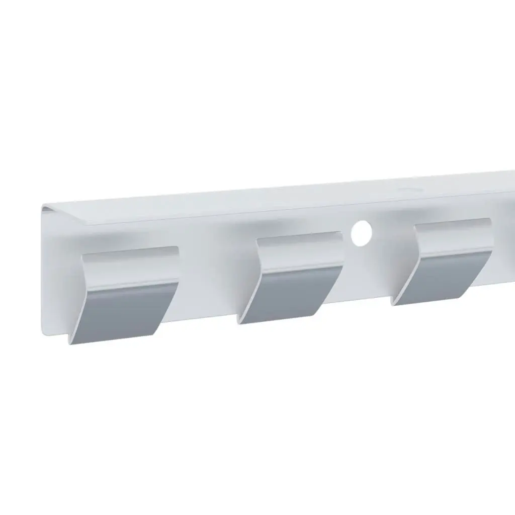 Mounting Rail Silver 1 m Stainless Steel 153875