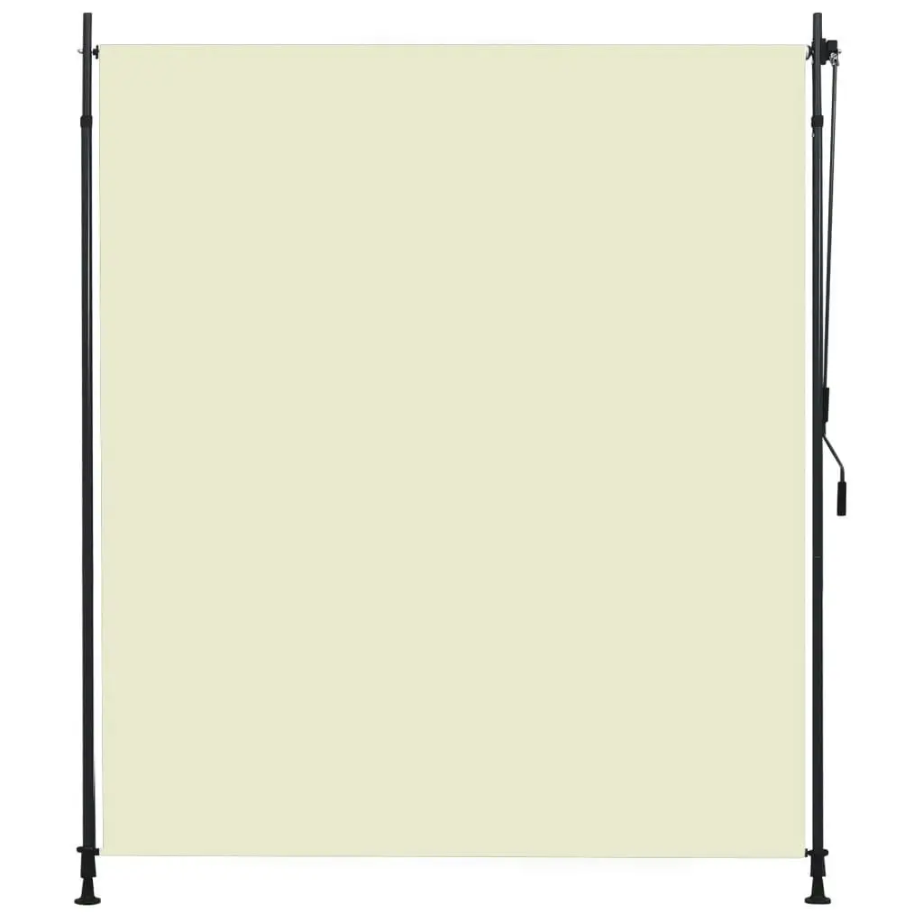 Outdoor Roller Blind 200x270 cm Cream 145942