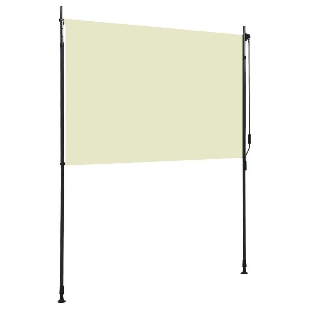 Outdoor Roller Blind 200x270 cm Cream 145942