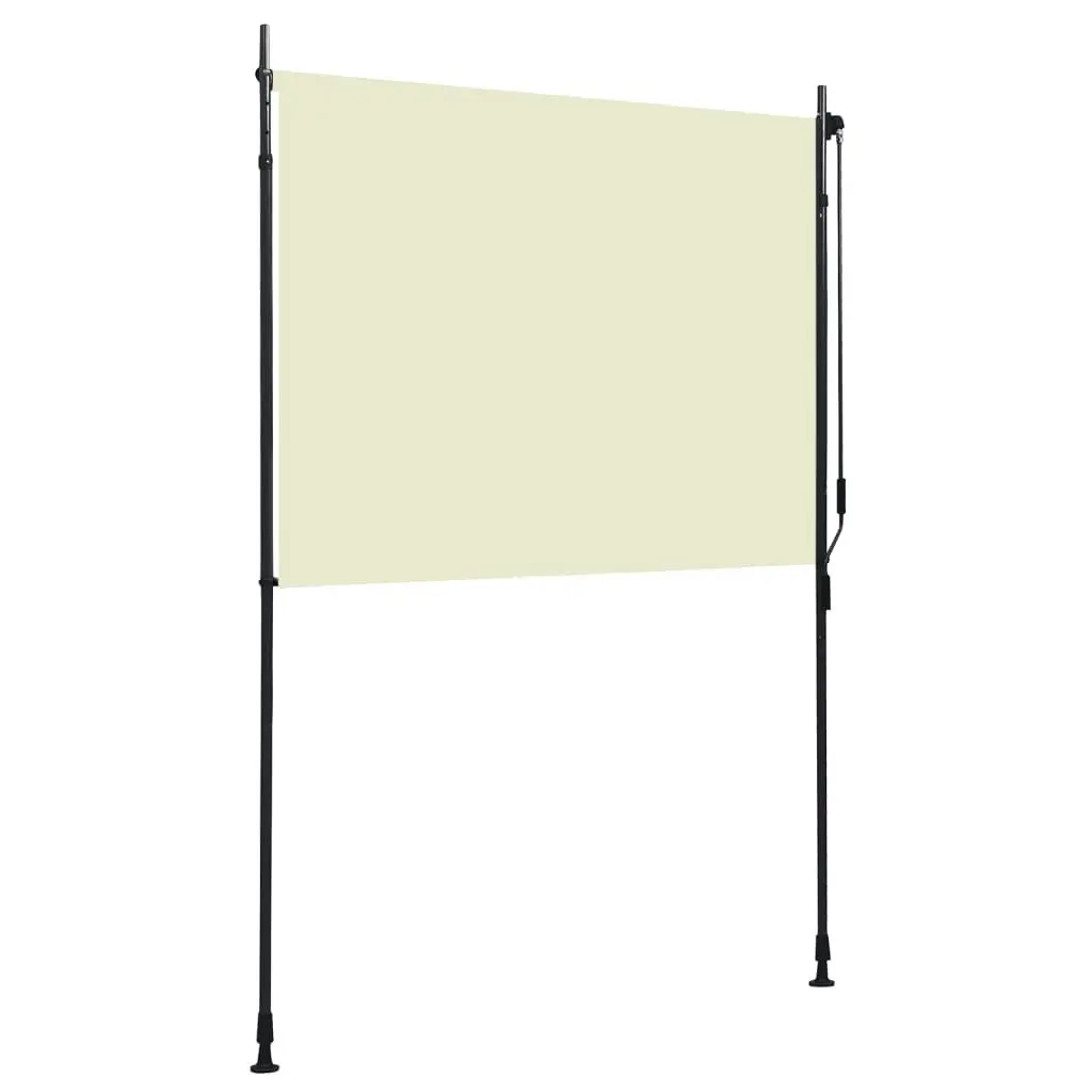 Outdoor Roller Blind 150x270 cm Cream 145941