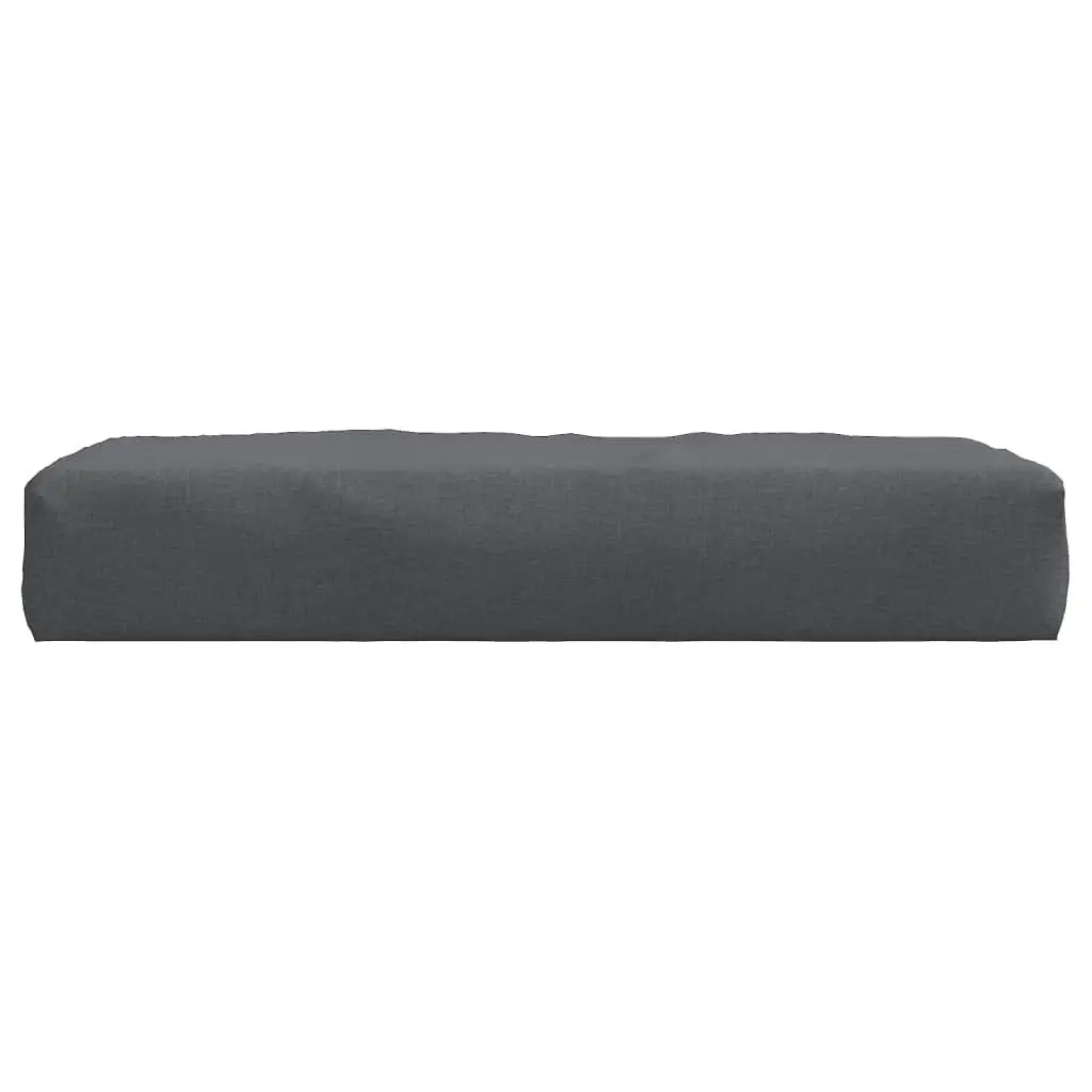 Pallet Cushion Melange Anthracite 60x60x10 cm Fabric 4002662