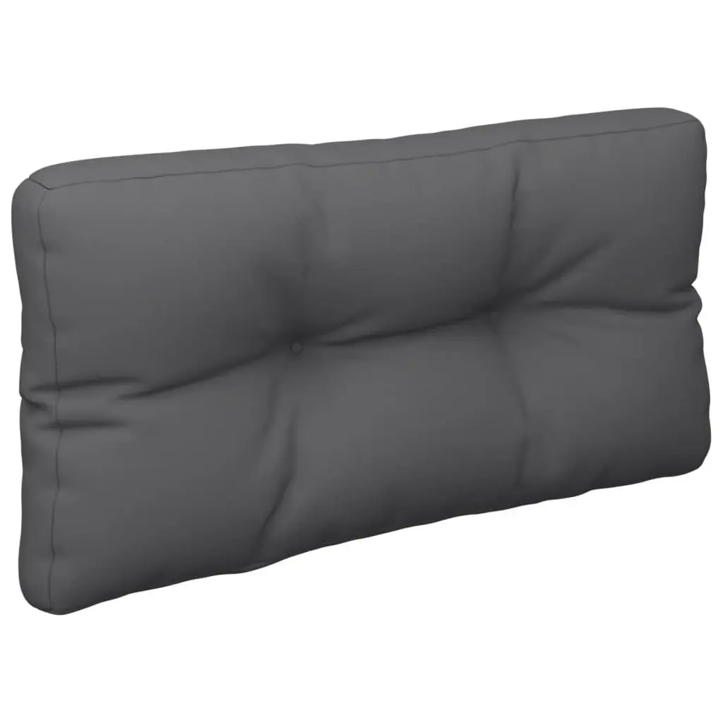 Pallet Cushions 2 pcs Anthracite Fabric 314513