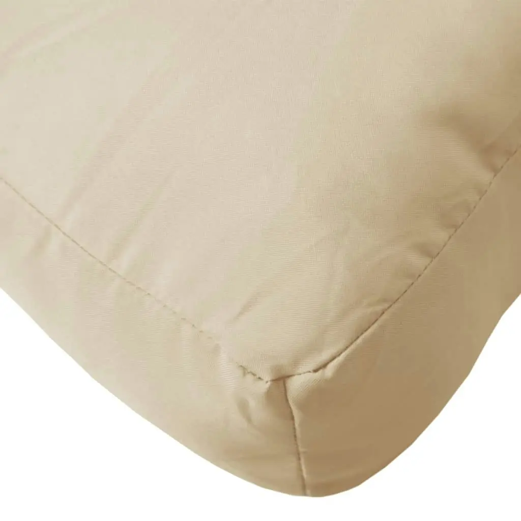 Pallet Cushions 2 pcs Beige Oxford Fabric 315055