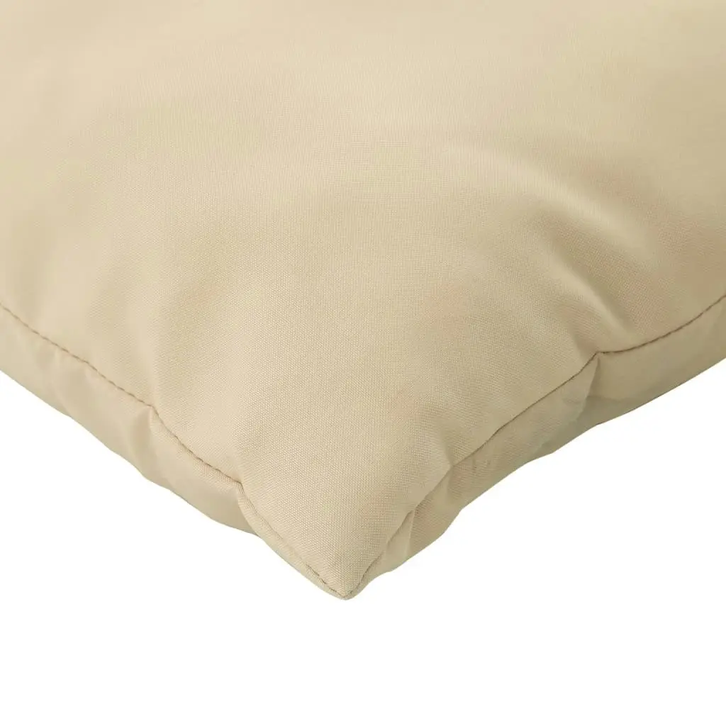 Pallet Cushions 2 pcs Beige Oxford Fabric 315055