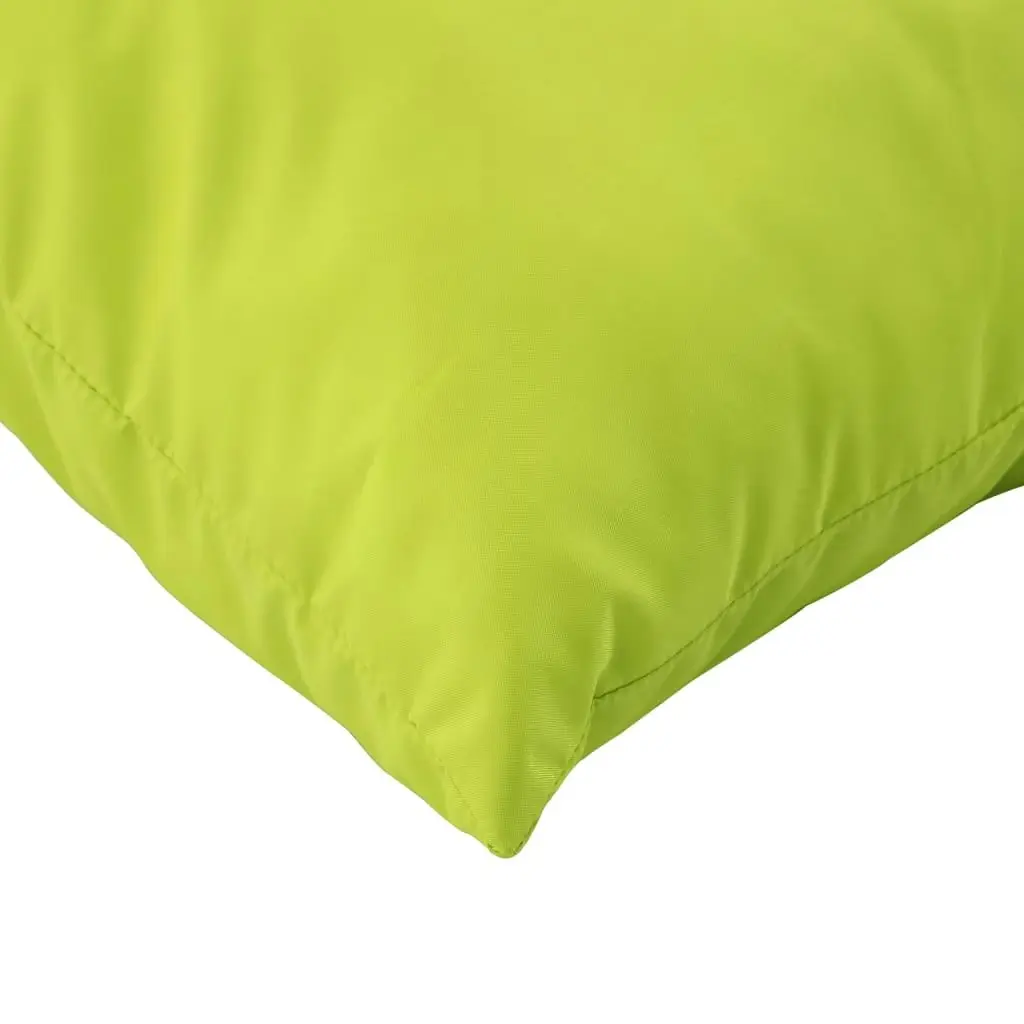 Pallet Cushions 2 pcs Bright Green Oxford Fabric 315063