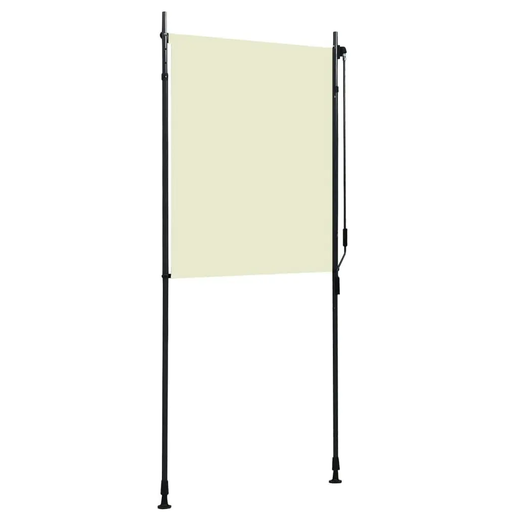 Outdoor Roller Blind 100x270 cm Cream 145939