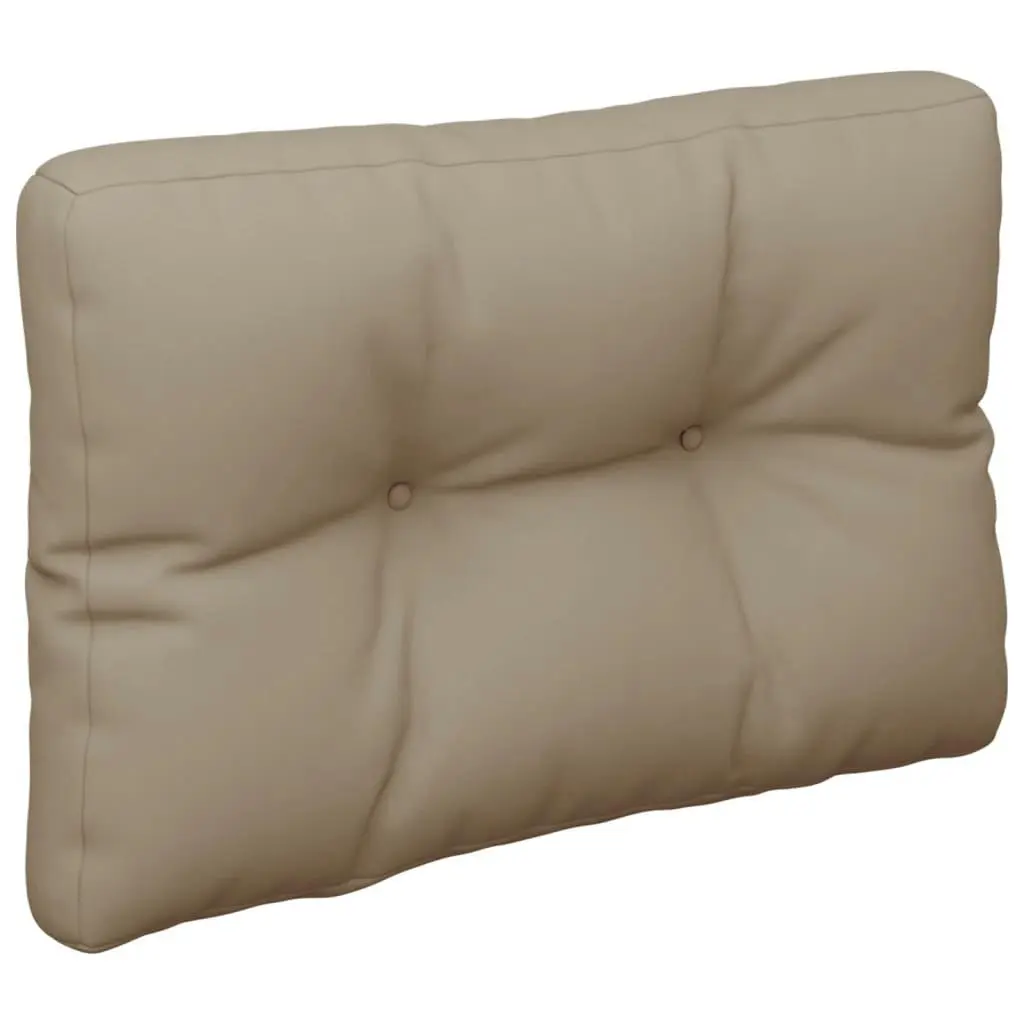 Pallet Cushions 2 pcs Taupe Fabric 314491